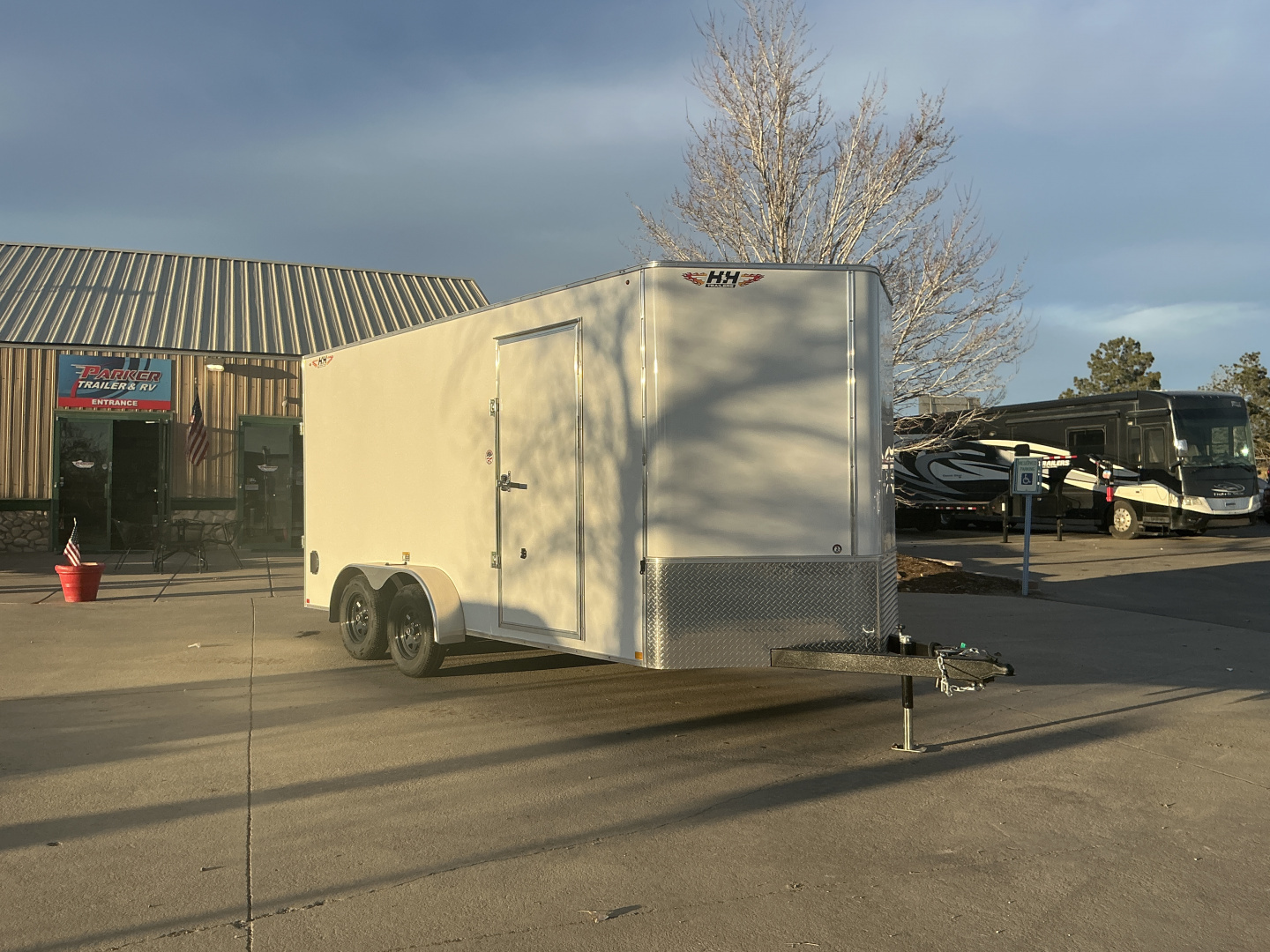 New 2025 H&H Trailers H8416TFTV-070 Cargo / Enclosed Trailer