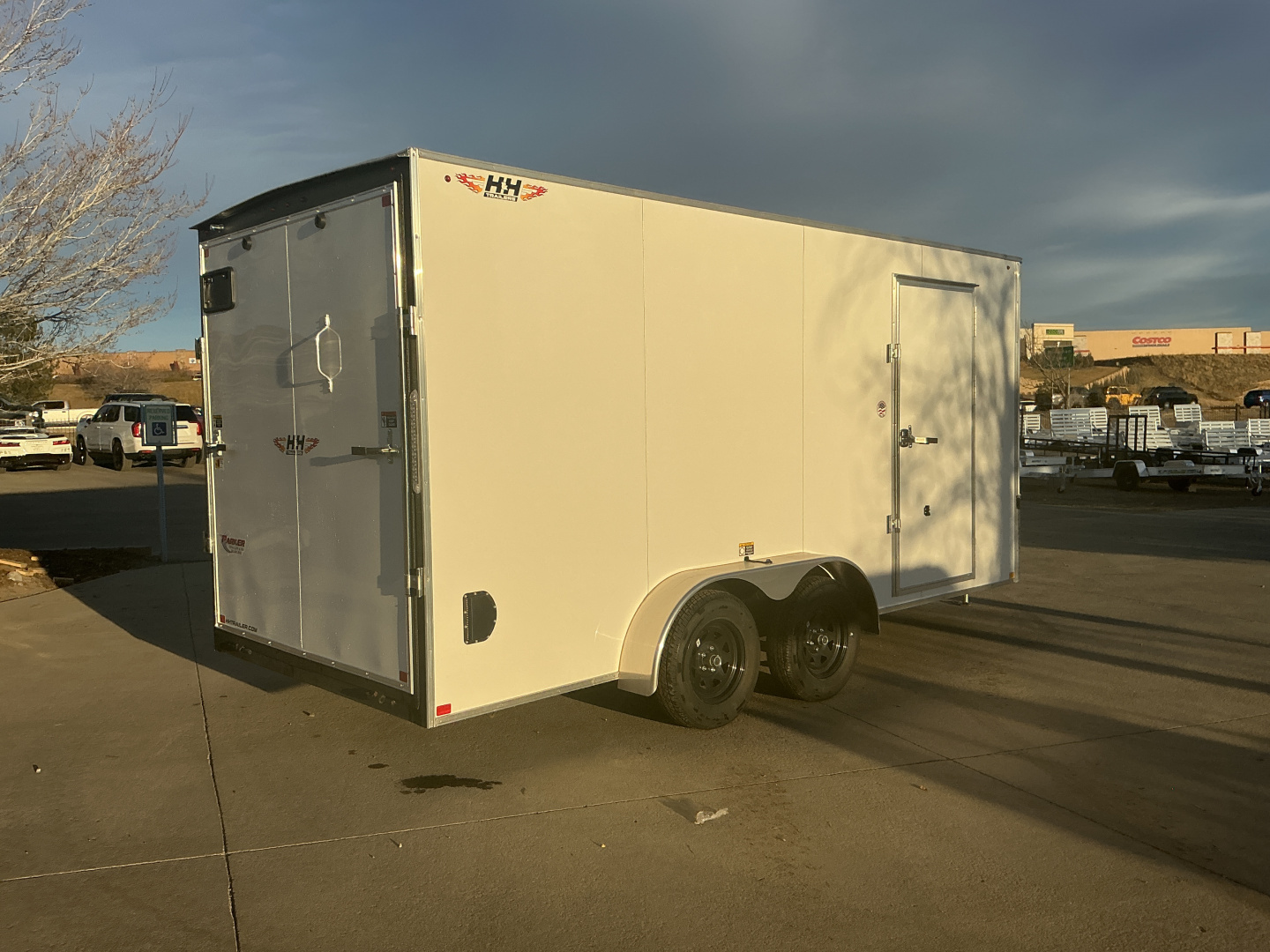 New 2025 H&H Trailers H8416TFTV-070 Cargo / Enclosed Trailer