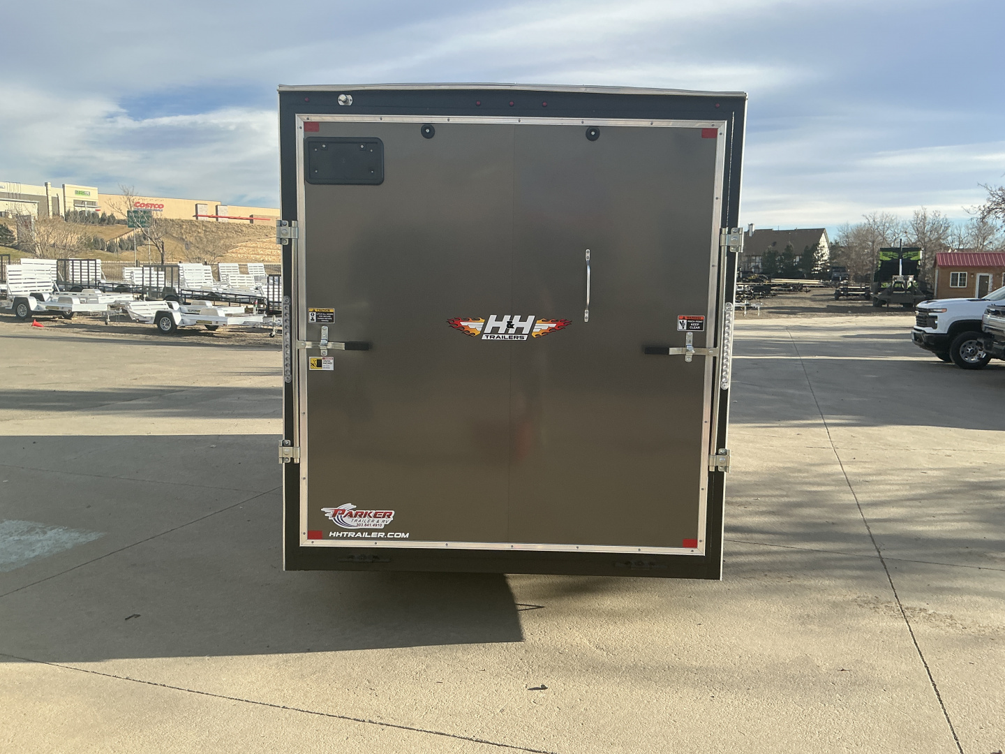 New 2025 H&H Trailers H8416TFTV-070 Cargo / Enclosed Trailer
