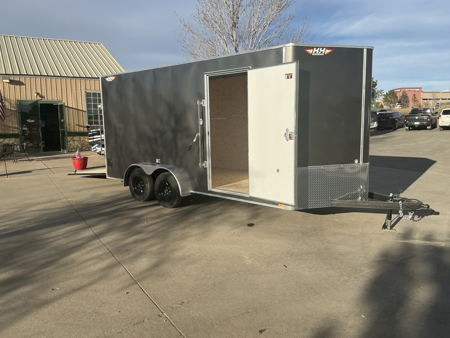 New 2025 H&H Trailers H8416TFTV-070 Cargo / Enclosed Trailer