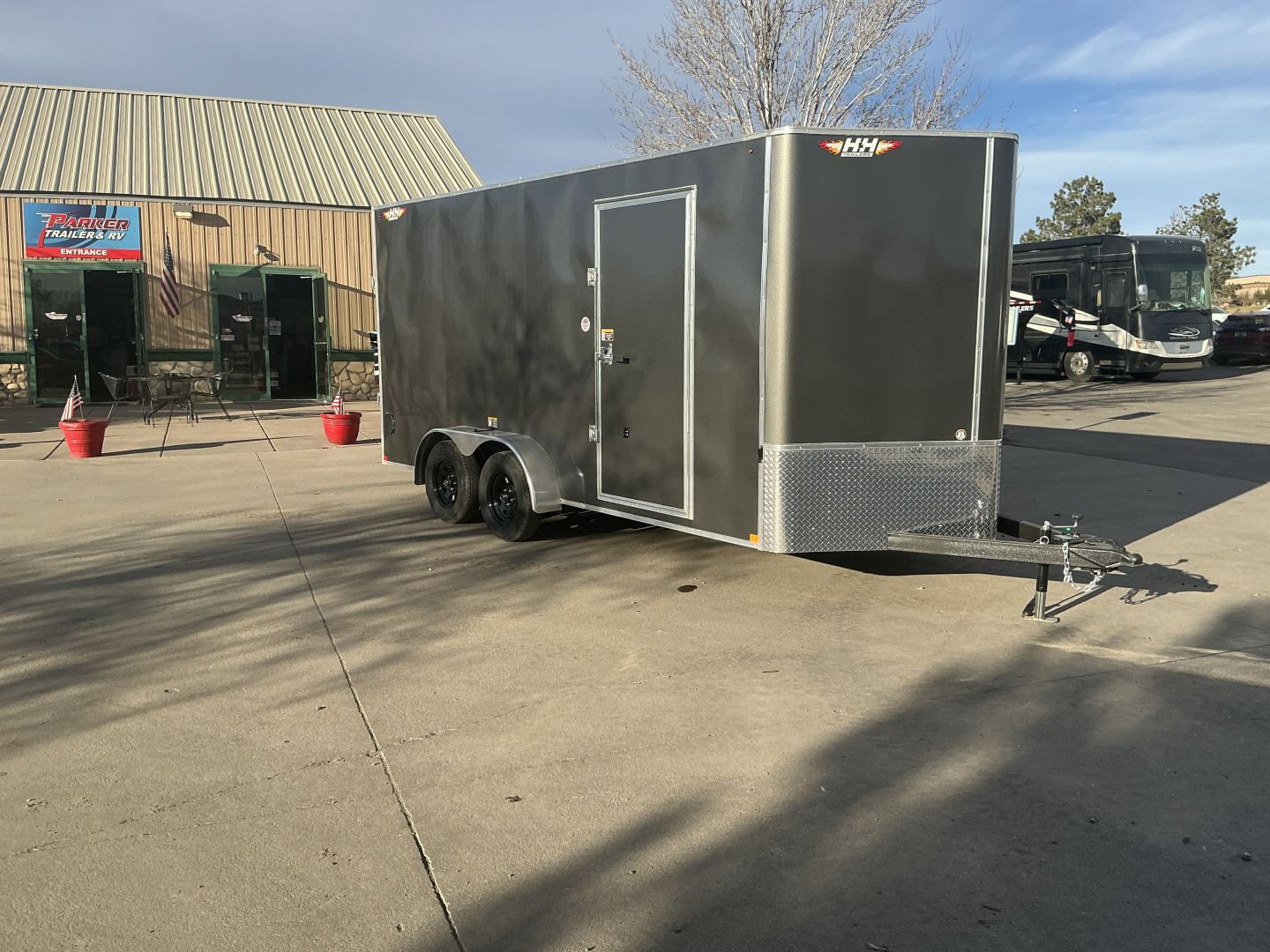 New 2025 H&H Trailers H8416TFTV-070 Cargo / Enclosed Trailer