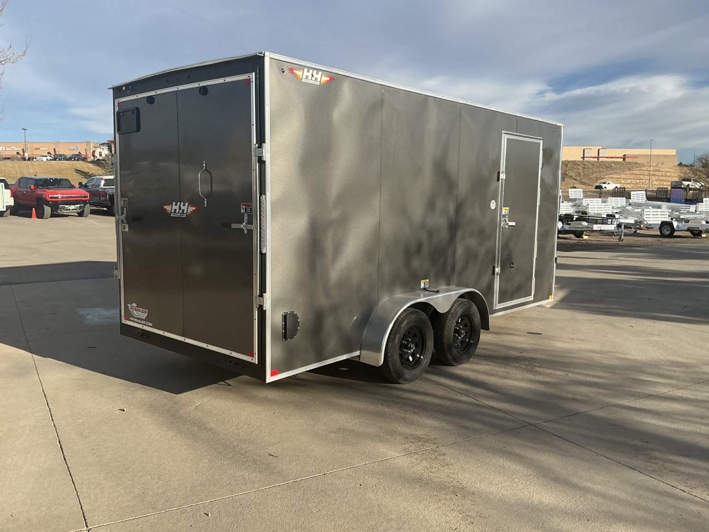 New 2025 H&H Trailers H8416TFTV-070 Cargo / Enclosed Trailer