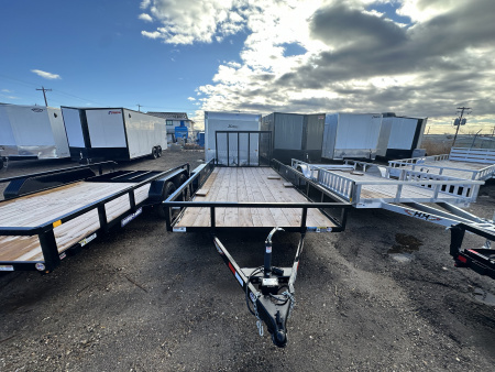 New 2026 Sure-Trac 7X16 7K Tub Top ATV Utility Trailer