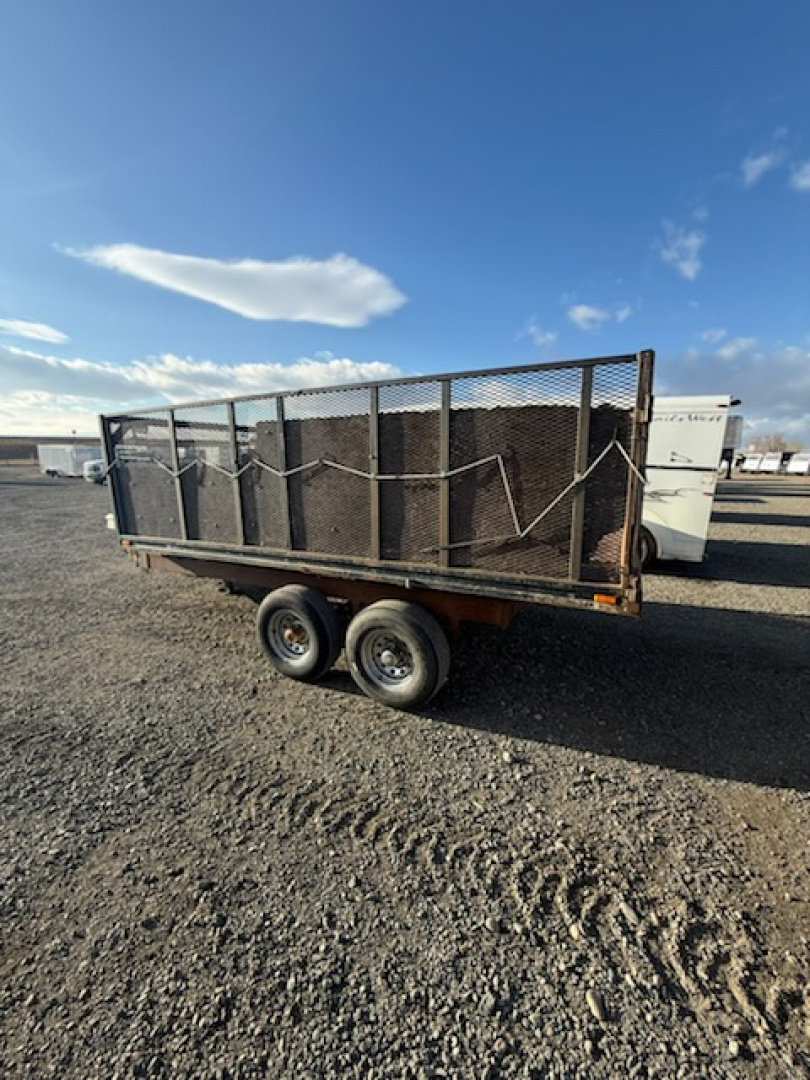 Used 1991 ASV DECKOVER Dump Trailer