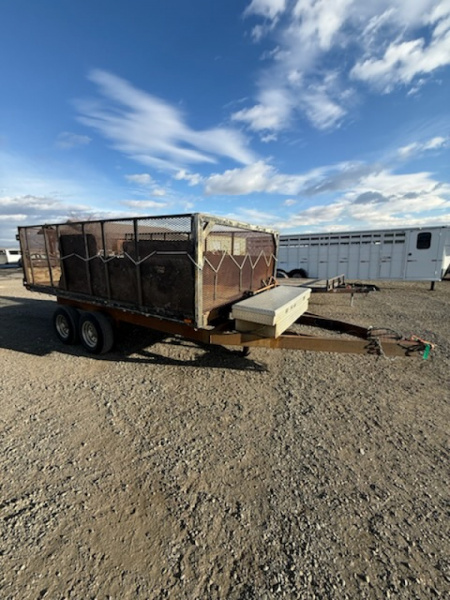 Used 1991 ASV DECKOVER Dump Trailer
