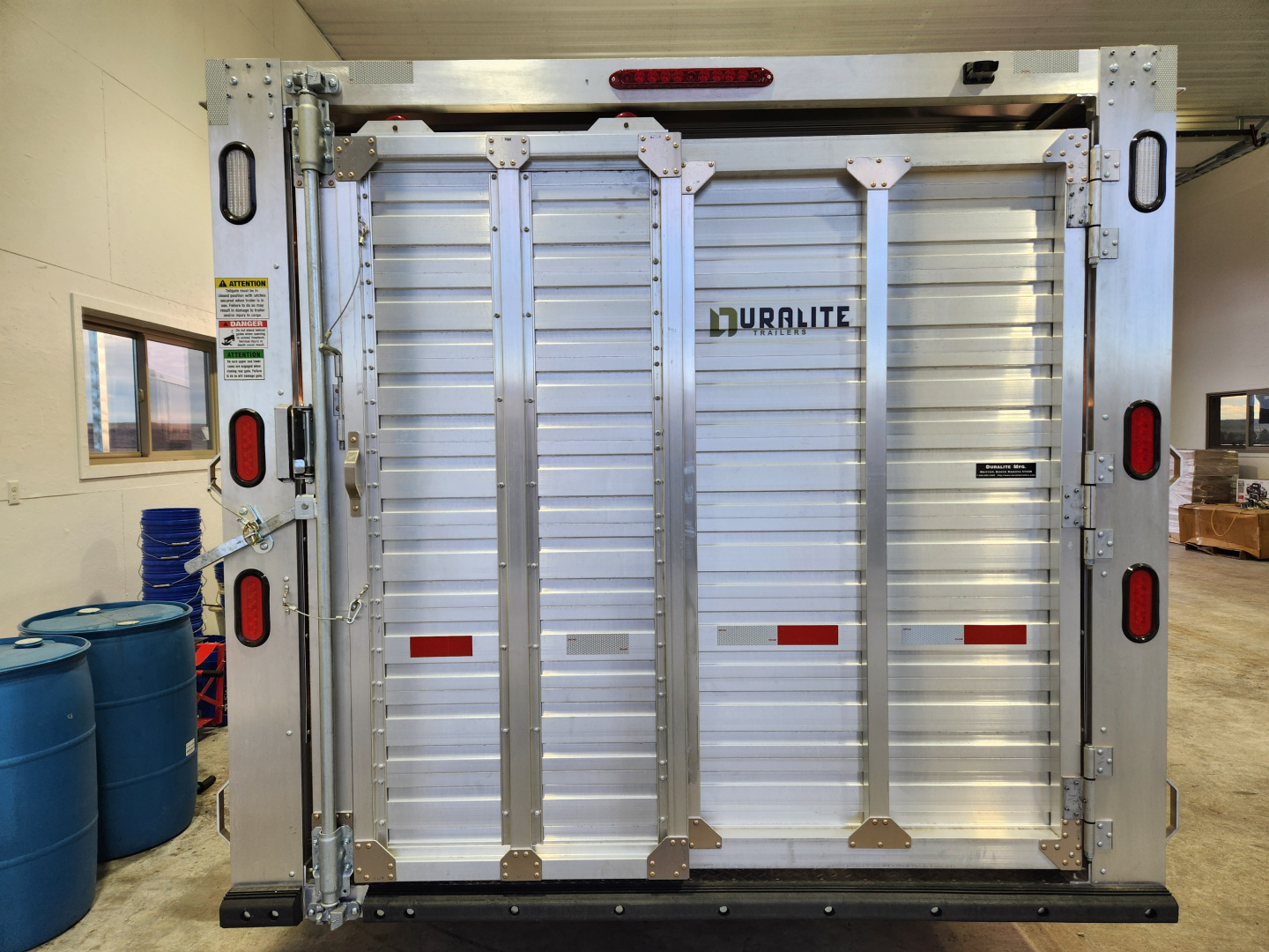 New 2026 Duralite 6'8"x25' Gooseneck Stock Trailer 14K