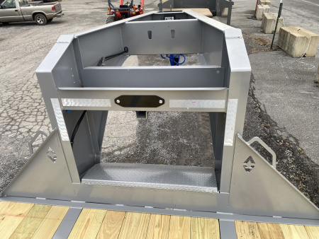 New 2026 Diamond C FMAX210 GOOSENECK TRAILER HYDRO DOVE & JACKS ALUMINUM OUTER RIMS WIRELESS REMOTE