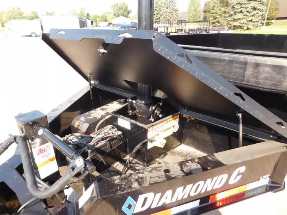 New 2026 Diamond C Trailers LPT207 14x82 Dump Trailer
