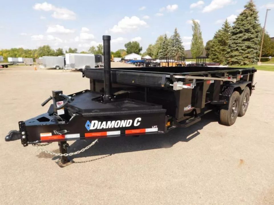 New 2026 Diamond C Trailers LPT207 14x82 Dump Trailer