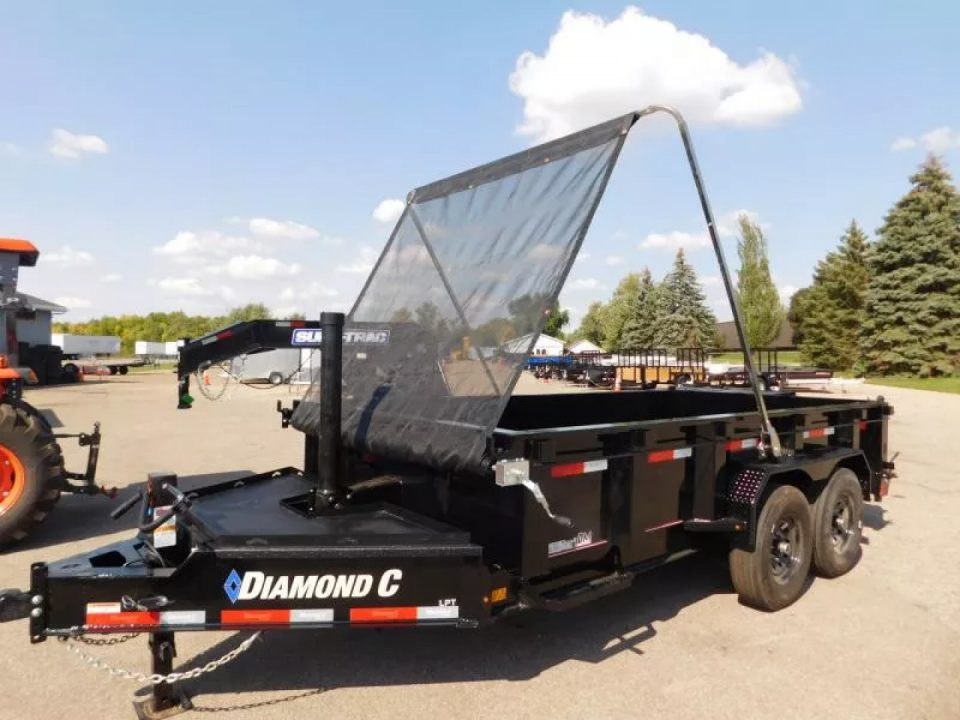 New 2026 Diamond C Trailers LPT207 14x82 Dump Trailer