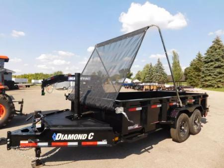New 2026 Diamond C Trailers LPT207 14x82 Dump Trailer