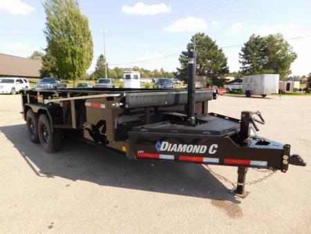 New 2026 Diamond C Trailers LPT207 14x82 Dump Trailer