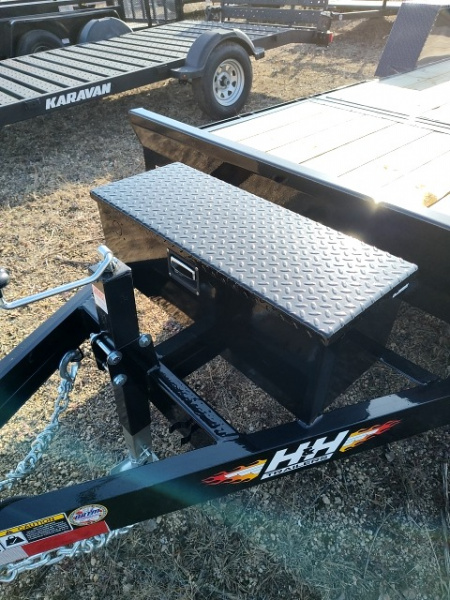 New 2026 H&H Trailers H7812+4GTL-078 Equipment Trailer Gravity Tilt.