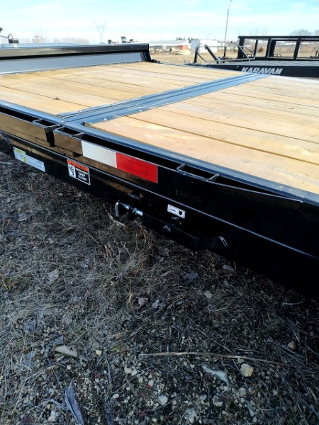 New 2026 H&H Trailers H7812+4GTL-078 Equipment Trailer Gravity Tilt.