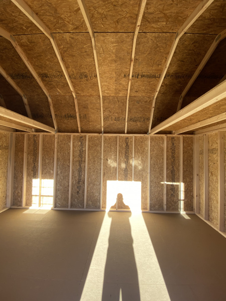 New 2025 Derksen Portable Buildings 10X16 - SIDE LOFTED BARN SHED