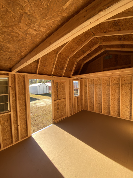 New 2025 Derksen Portable Buildings 10X16 - SIDE LOFTED BARN SHED