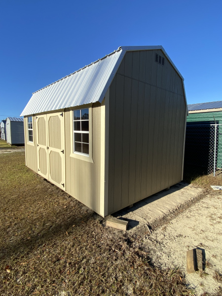 New 2025 Derksen Portable Buildings 10X16 - SIDE LOFTED BARN SHED