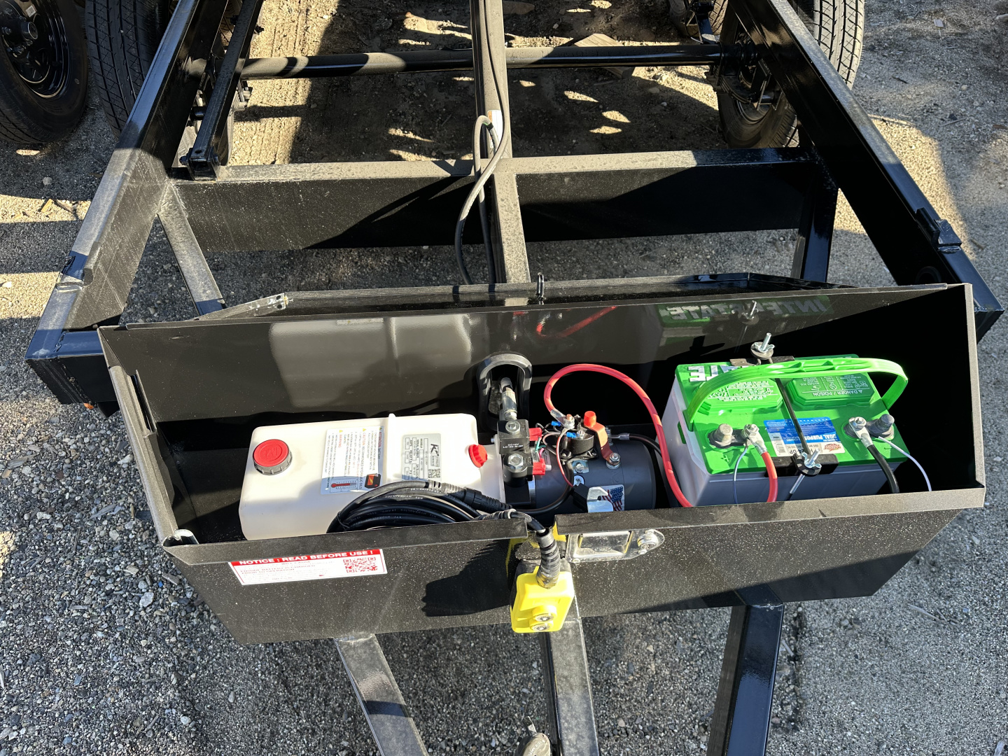 New 2025 Sure-Trac 6X12 10K SD LP SICS Dump Trailer