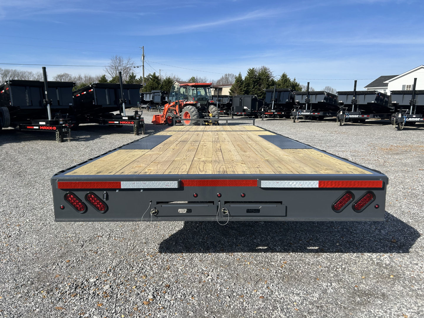 New 2026 Lamar 102" x 24' 14k Flatbed Trailer