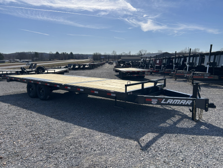 New 2026 Lamar 102" x 24' 14k Flatbed Trailer