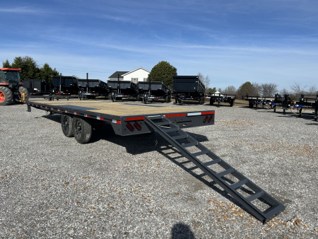 New 2026 Lamar 102" x 24' 14k Flatbed Trailer