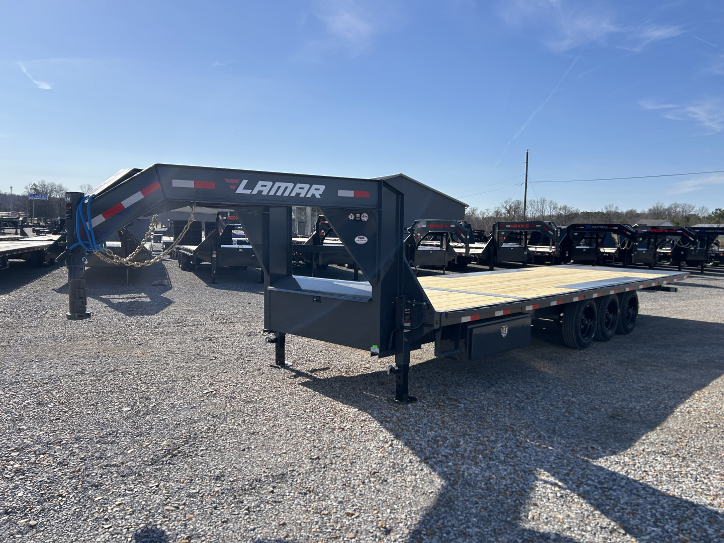 New 2026 Lamar Deckover Tilt Trailer | 102" x 26' 21K GVWR