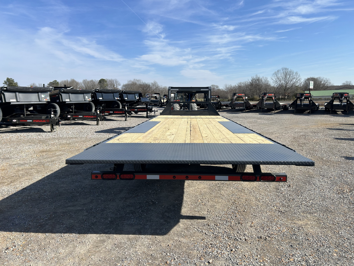 New 2026 Lamar Deckover Tilt Trailer | 102" x 26' 21K GVWR
