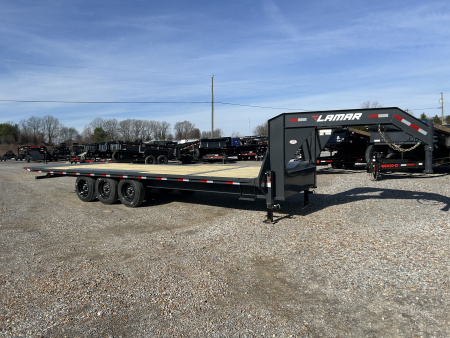 New 2026 Lamar Deckover Tilt Trailer | 102" x 26' 21K GVWR
