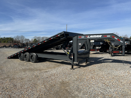 New 2026 Lamar Deckover Tilt Trailer | 102" x 26' 21K GVWR