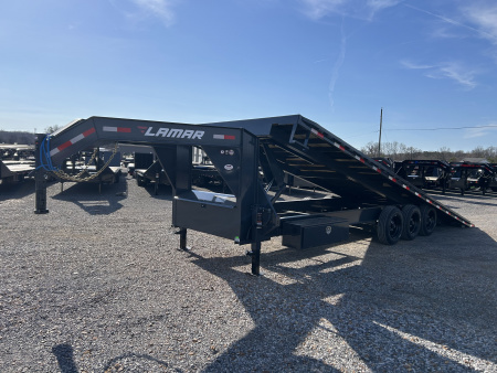 New 2026 Lamar Deckover Tilt Trailer | 102" x 26' 21K GVWR