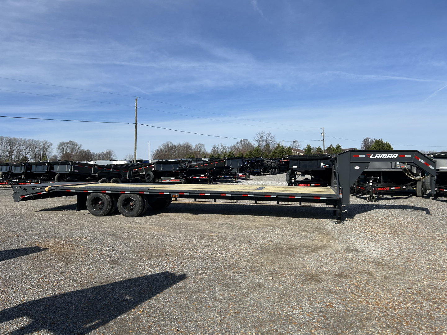 New 2026 Lamar Gooseneck Trailer | 102" x 32' | 22K GVWR