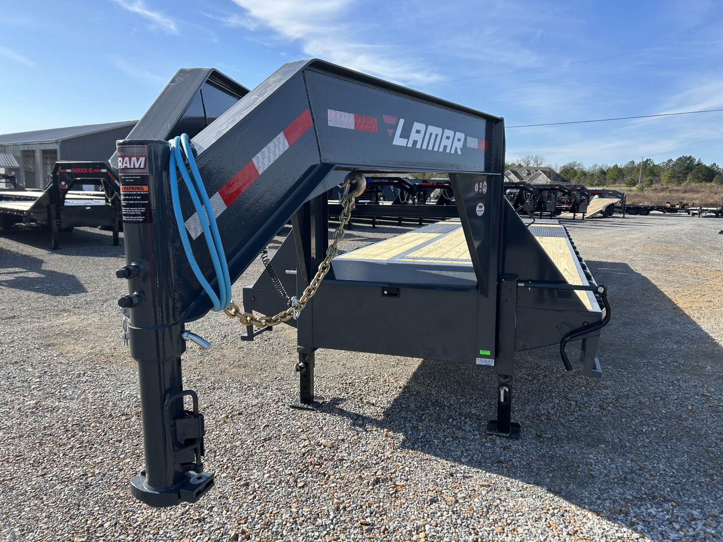 New 2026 Lamar Gooseneck Trailer | 102" x 32' | 22K GVWR