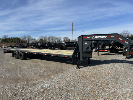 New 2026 Lamar Gooseneck Trailer | 102" x 32' | 22K GVWR