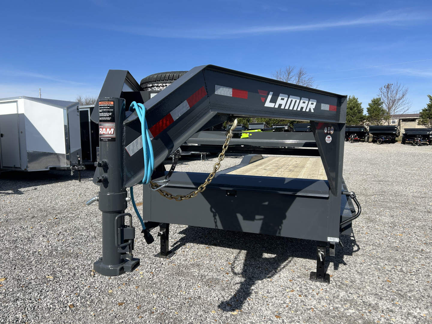 New 2026 Lamar Gooseneck Trailer | 102" x 32' 14K GVWR