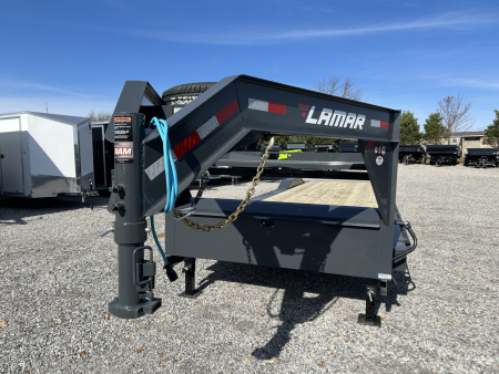 New 2026 Lamar Gooseneck Trailer | 102" x 32' 14K GVWR
