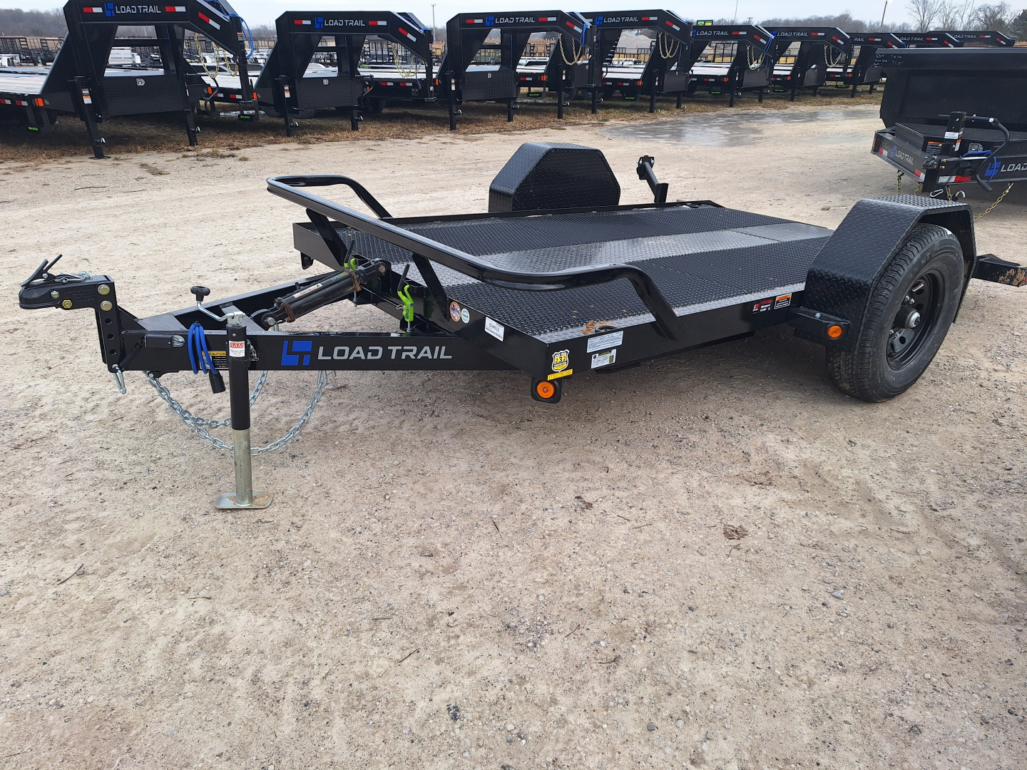 New 2026 Load Trail 77x12 Scissor Hauler Tilt Trailer