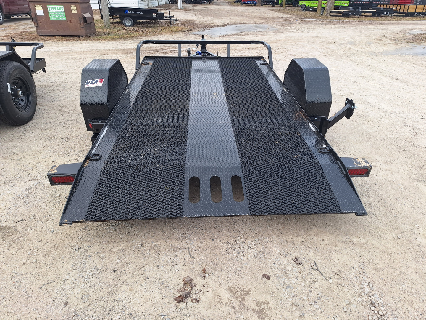 New 2026 Load Trail 77x12 Scissor Hauler Tilt Trailer