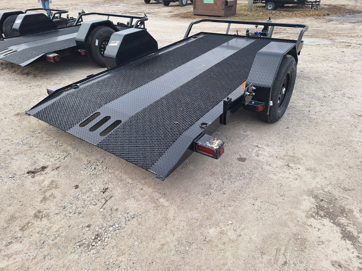 New 2026 Load Trail 77x12 Scissor Hauler Tilt Trailer
