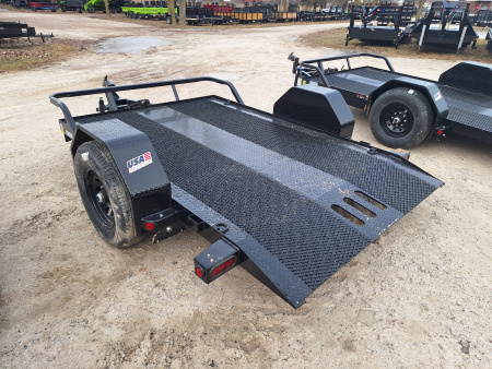 New 2026 Load Trail 77x10 Scissor Hauler Tilt Trailer
