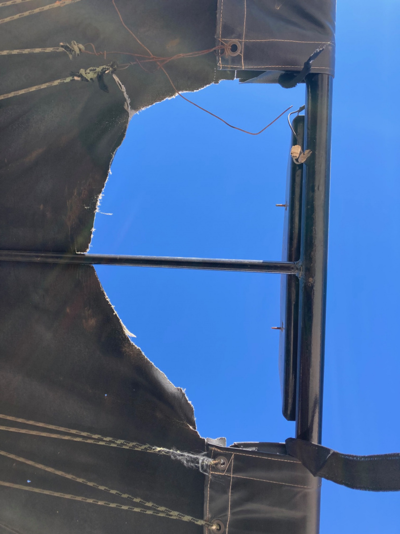 Used 2003 Gooseneck Trailer MFG GS Stock Trailer