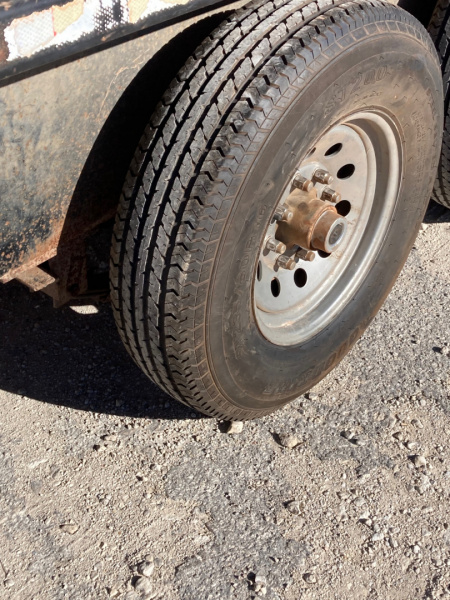 Used 2003 Gooseneck Trailer MFG GS Stock Trailer