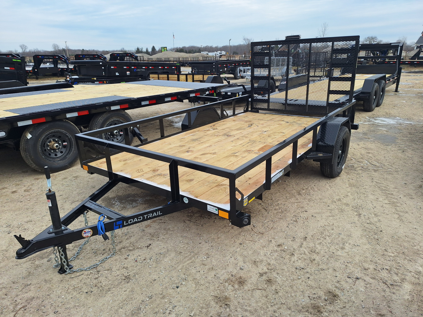 New 2026 Load Trail 77x12 Lowside Landscape Trailer