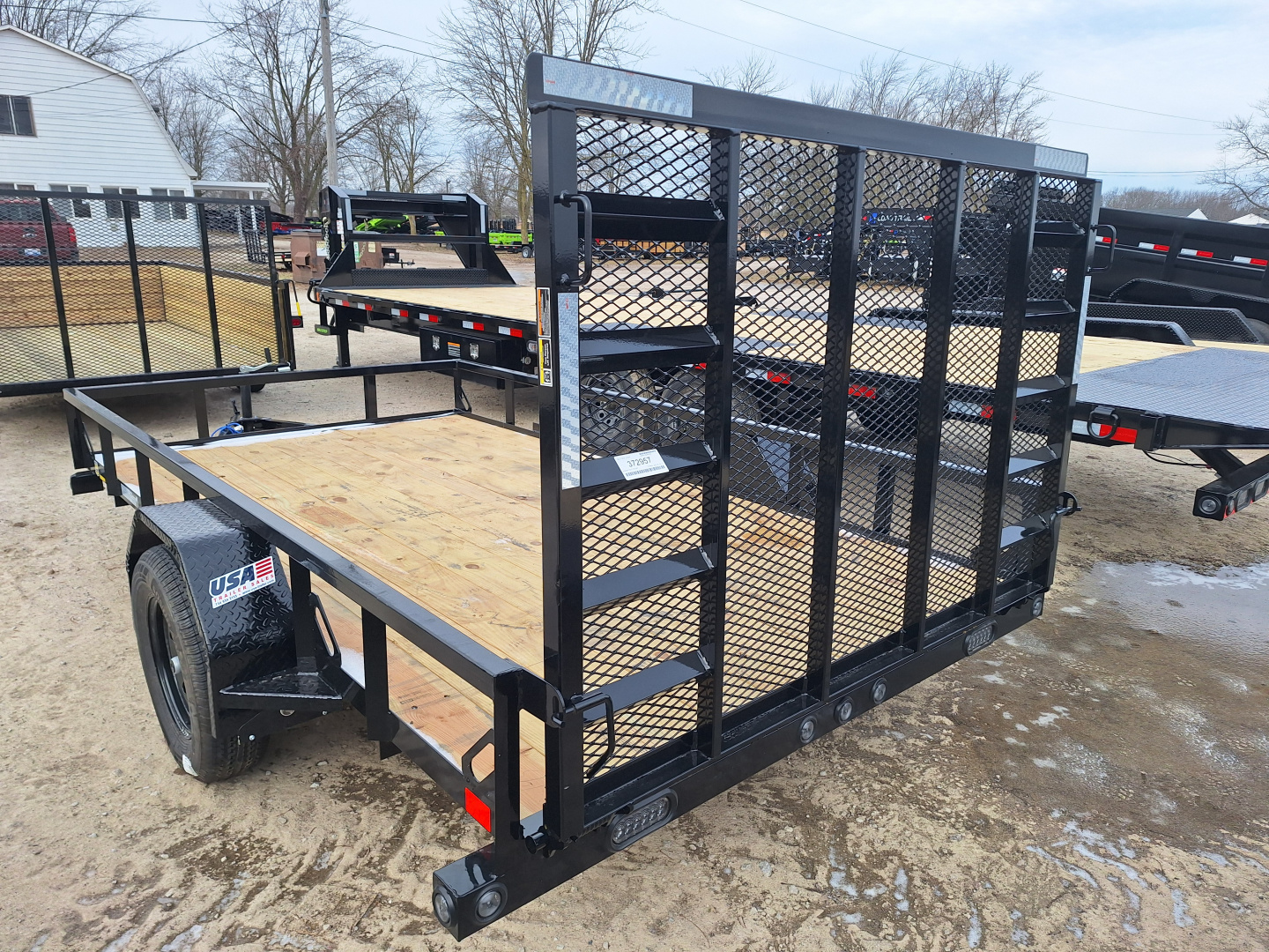 New 2026 Load Trail 77x12 Lowside Landscape Trailer