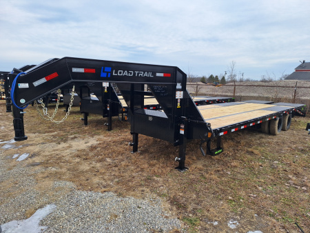 New 2026 Load Trail 102x28 Low Pro Gooseneck Trailer W/ Max Ramps