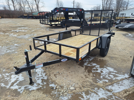 New 2026 AMO 5x10 Lowside Landscape Trailer
