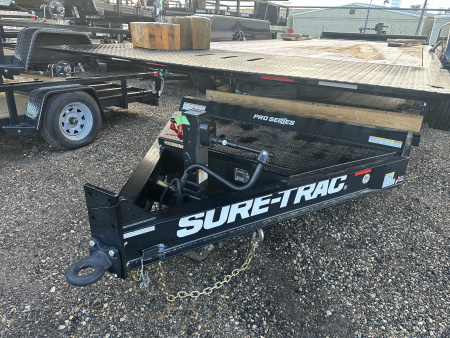 New 2025 Sure-Trac 7X18+4 17.6K Pro Ser Tilt Trailer