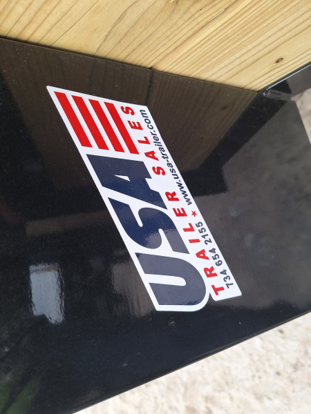 New 2026 AMO 76x12 High Woodside Utility Trailer