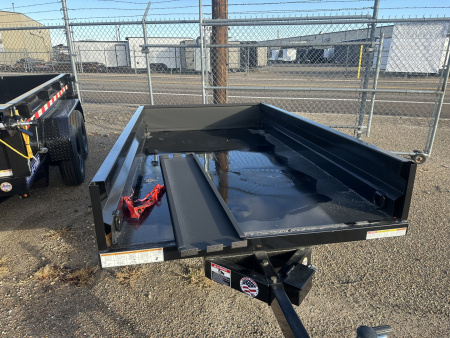 New 2024 Sure-Trac 4.5X8 3K UTILITY Dump Trailer