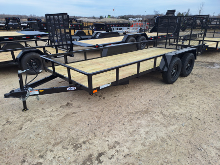New 2026 AMO 76x16' Lowside Landscape Trailer