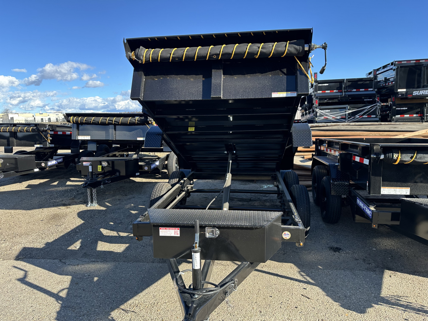 New 2026 Sure-Trac 6X10 10k LP Dump Trailer